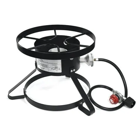 XtremepowerUS High Pressure Stove Single Burner W/regulator & Hose Outdoor Propane Range