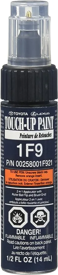 Genuine Toyota 00258-001F9-21 Slate Metallic Touch-Up Paint (.44 fl oz, 13 ml)