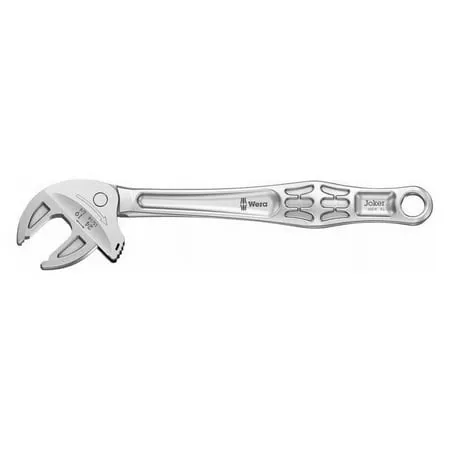 Wera 05020104001 6004 Joker XL self-Setting Spanner, 19-24 x 3/4-15/16" x 256 mm