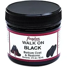 Angelus Walk on Black Bottom Coat & Restorer