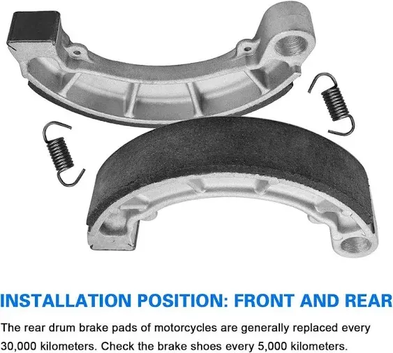 Rancher 350 Rear Brake Shoes Pads for Honda TRX 350 400 420 450 500