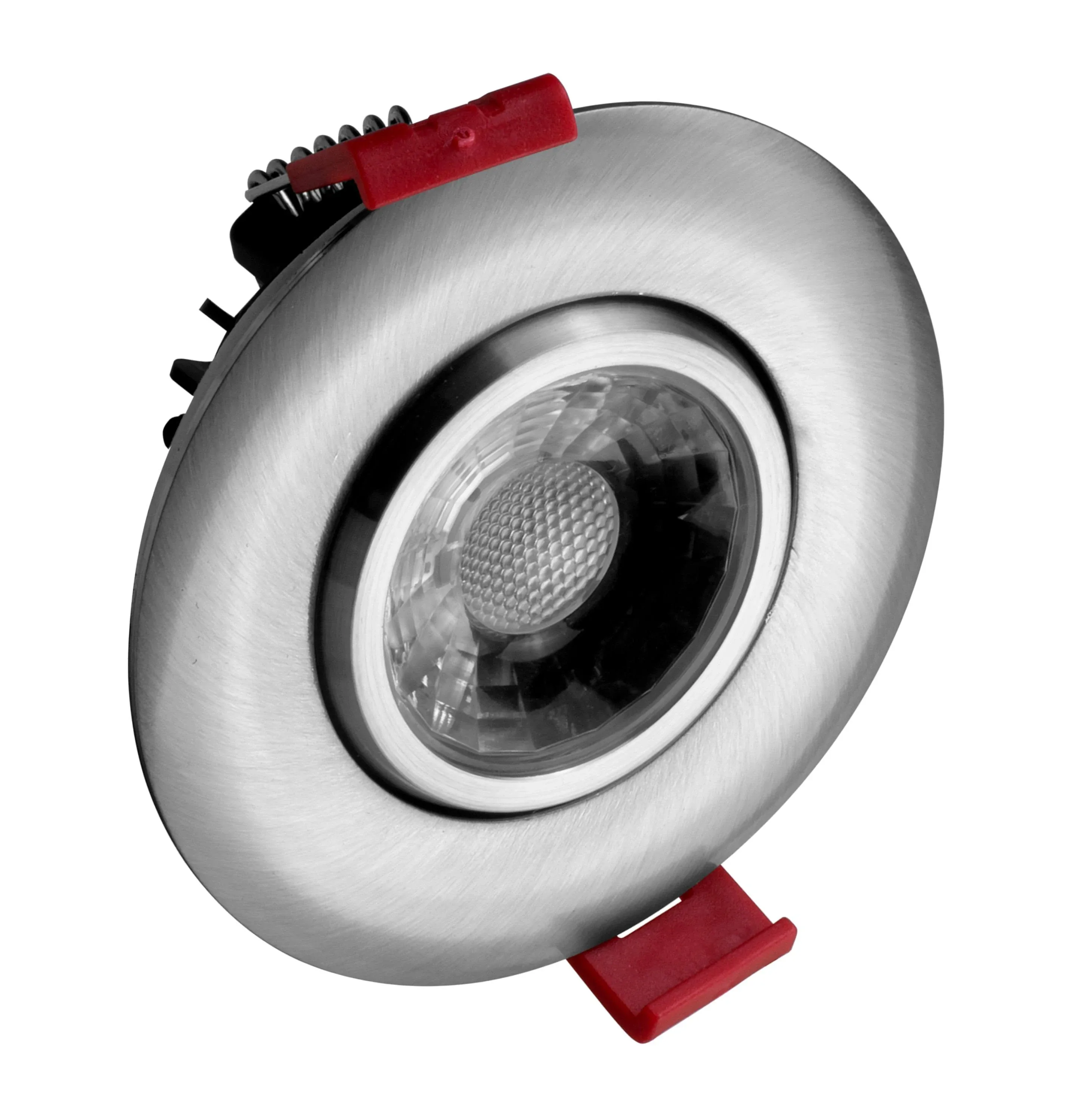 3-inch LED Gimbal Recessed Downlight in Nickel, 4000K