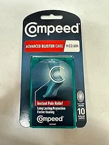 Compeed Advanced Blister Care Cushions, 10 Count Medium (1 Pack)