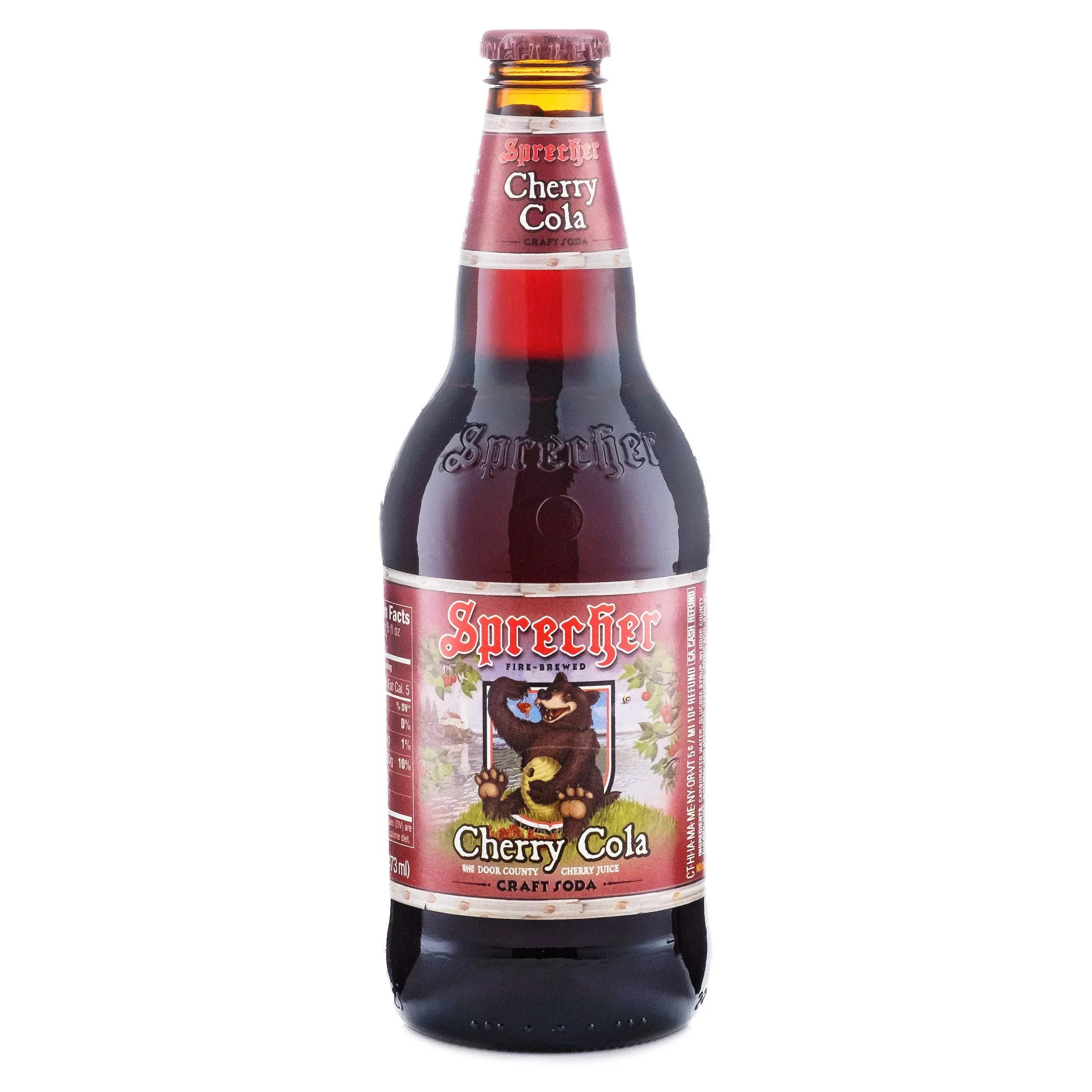 Sprecher Cherry Cola Fire-Brewed Craft Soda