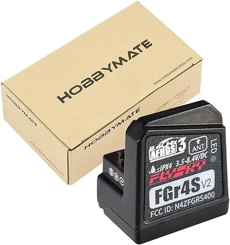 HOBBYMATE Flysky Noble NB4 Receiver FGR4S V2 Bidirectional 4 Channel PPM IBUS Output Internal Antenna