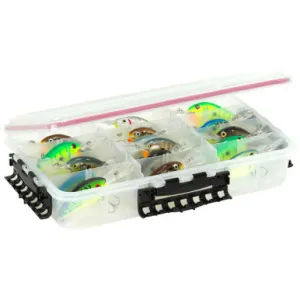 Plano 374310 Adjustable Compartment Box With 4 To 15 Compartments, Plastic, 3&#034;