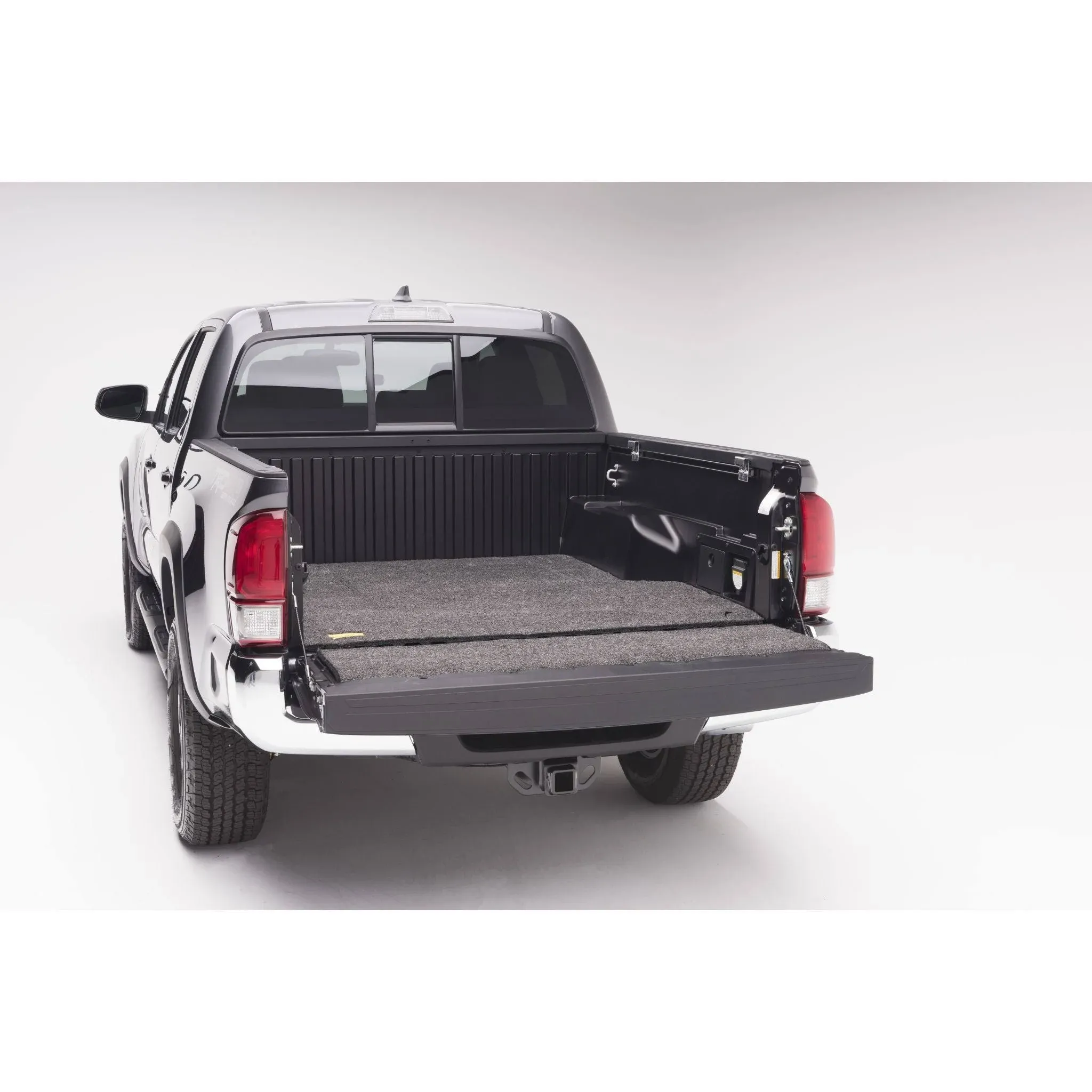 Bedrug Classic Bed Mat | 2005 - 2023 Toyota Tacoma 5' Bed (Tailgate Mat Sold Separately) (Models with Spray-In or No Bed Liner), Charcoal Grey | BMY05DCS