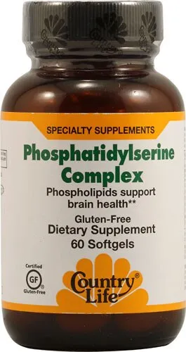 Country Life Phosphatidylserine Complex 60 Softgels