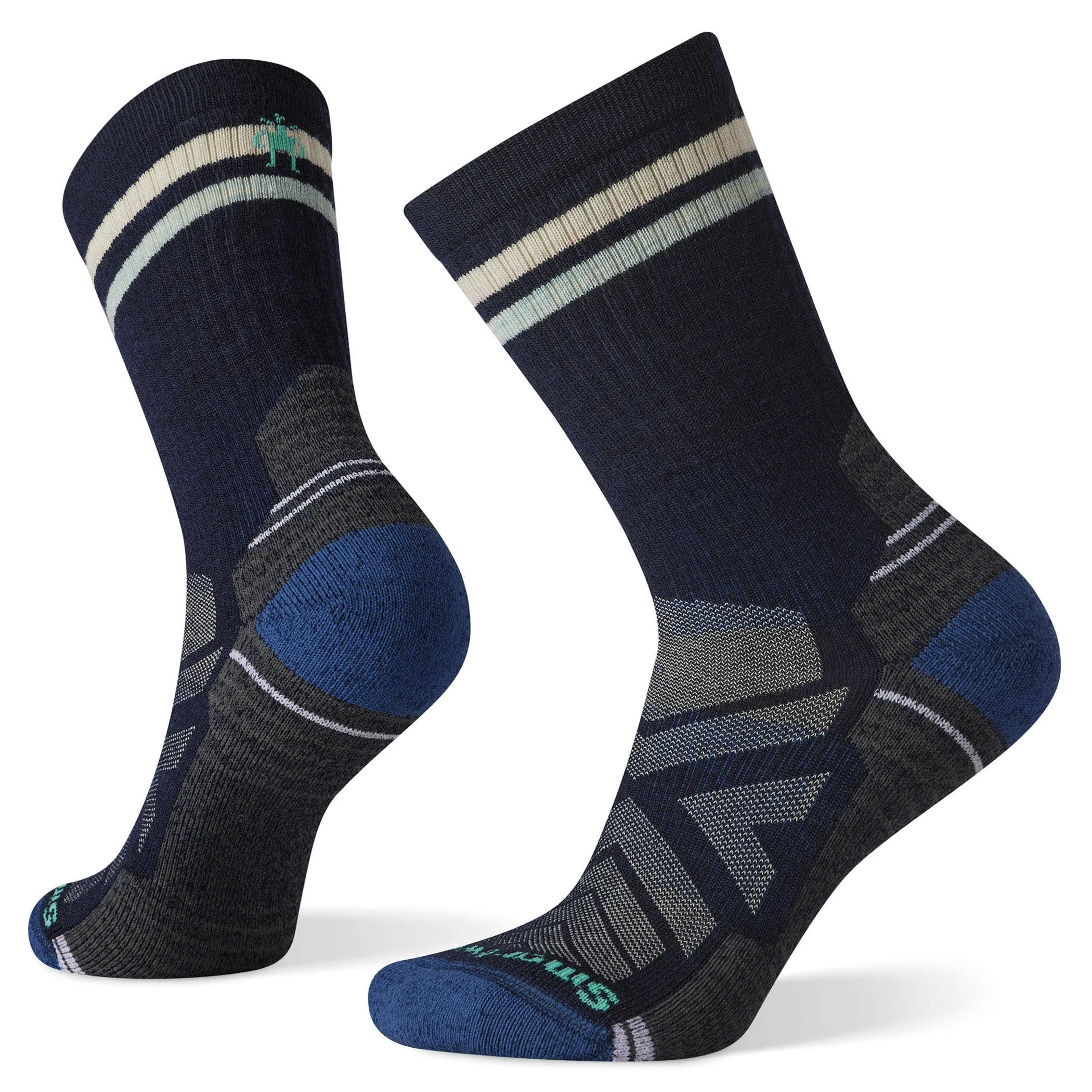 Smartwool Women's Hike Light Cushion Tube Stripe Crew Socks