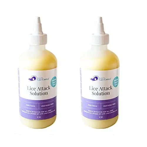 Center for Lice Control Lice Attack Solution 8 oz