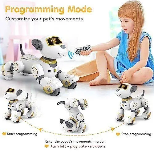 Remote Control Robot Dog Toy For Kids - Interactive Touch & Follow 17