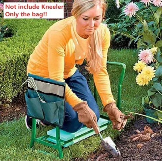 Folding Garden Seat Bags No Stool Kneeling Pad Garden Tools Bags Gardening Tote ...