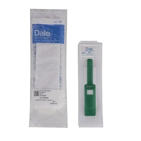 Dale Medical 316 Hold-n-Place Foley Catheter Tube Holder Leg Band (Pack of 10)