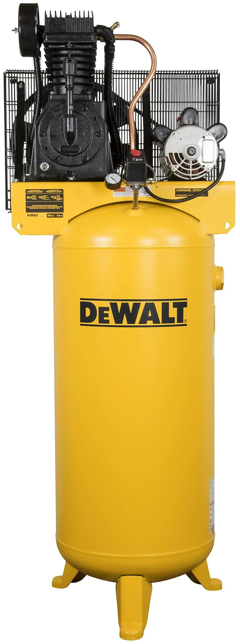 DeWalt DXCMV5076055 60 Gallon 5 HP Two Stage Air Compressor