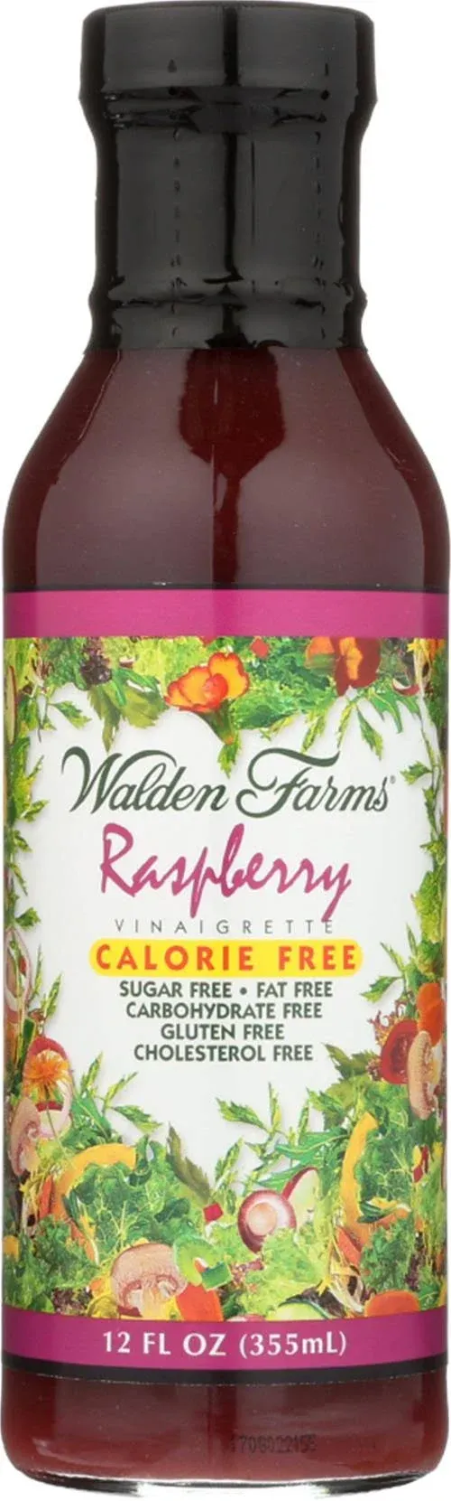 Walden Farms, Vinagreta de frambuesa, 355 ml (12 oz. Líq.)