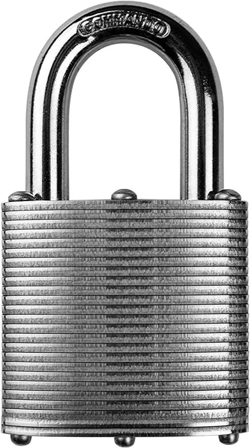 Commando Lock 3 in. H X 1.75 in. W X 1 in. L Laminated Steel Dual Ball Bearing Locking Padlock