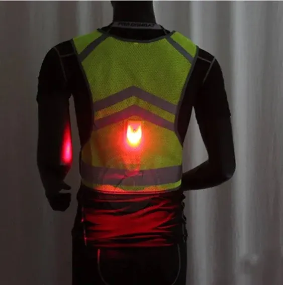 Wholesale Adjustable LED Reflective Running Vest With High Visibility Safety Vest Lights For Night Sports And Riding From Anngo, $9.21 | DHgate.Com