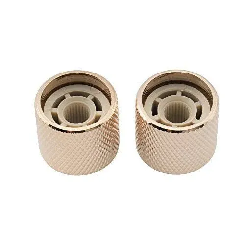 Musiclily Pro Inch Fine 24 Splines Steel Dome Knobs Push-on Control Knob 19mm...