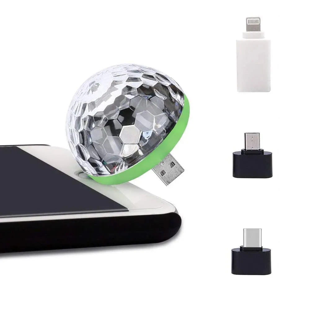 Wireless Speaker Chargable Multi-Functional Disco Magic Ball by Brilliant Promos