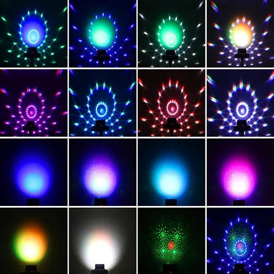 7led Ball Magic Stage Lights Rgbw 4in1 Dmx Magic Effect Disco Dj Party