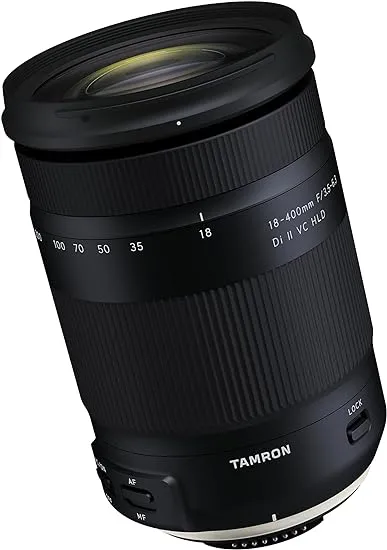 Tamron 18-400mm F3.5-6.3 Di II VC HLD Lens for Nikon