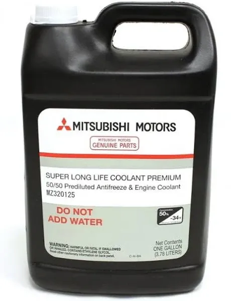 New Genuine Mitsubishi Long Life Coolant Blue 1 Gallon OE MZ320125