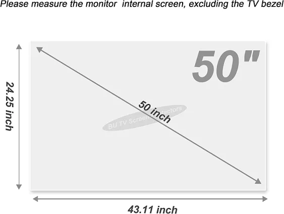 TV Screen Protectors Anti-Glare TV Screen Protector Filter Out Blue Light