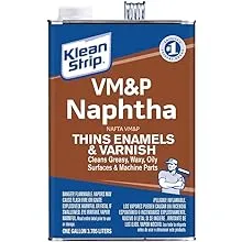 Klean Strip GVM46 Naphtha Thinner, Liquid, Hydrocarbon Solvent, Colorless, 1 gal, Can