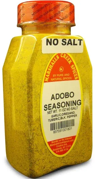 Marshalls Creek Spices No Salt Seasoning, Adobo, 11 Ounce