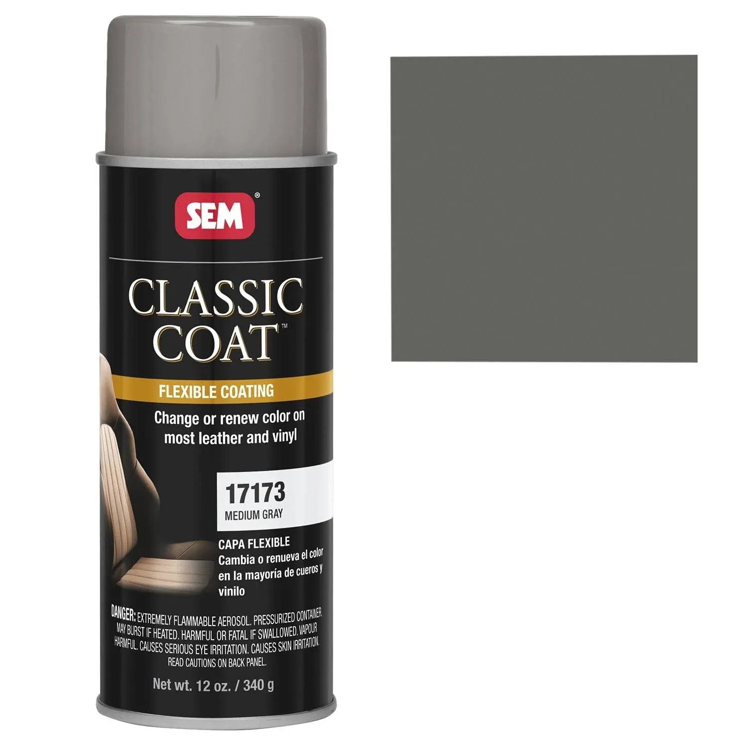 SEM 17173 Medium Gray Classic Coat - 12 oz.