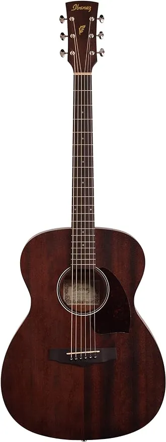 Ibanez 6 String PC12MHOPN Grand Concert Acoustic Guitar, Open Pore Natural