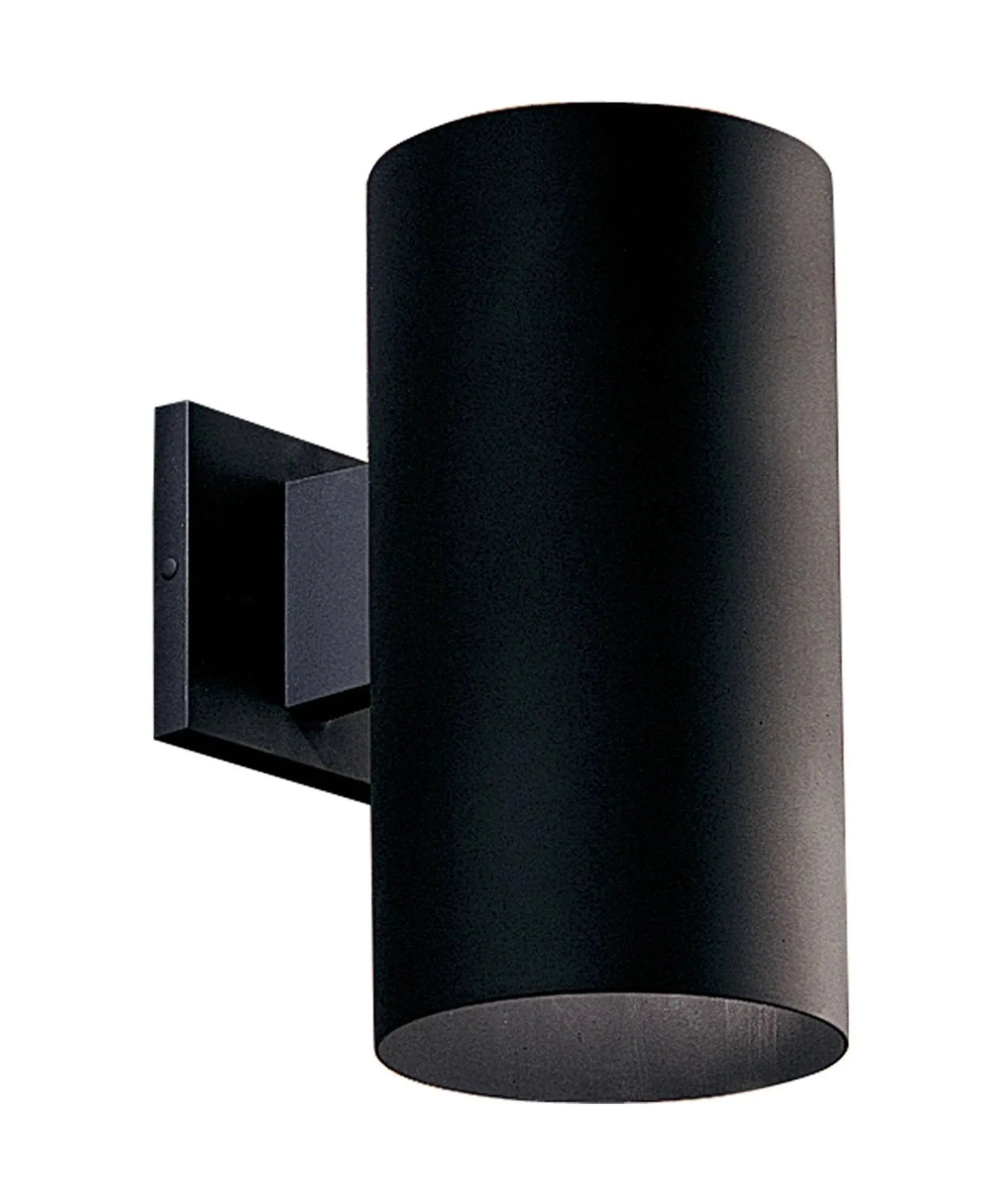 Black Outdoor Wall Cylinder