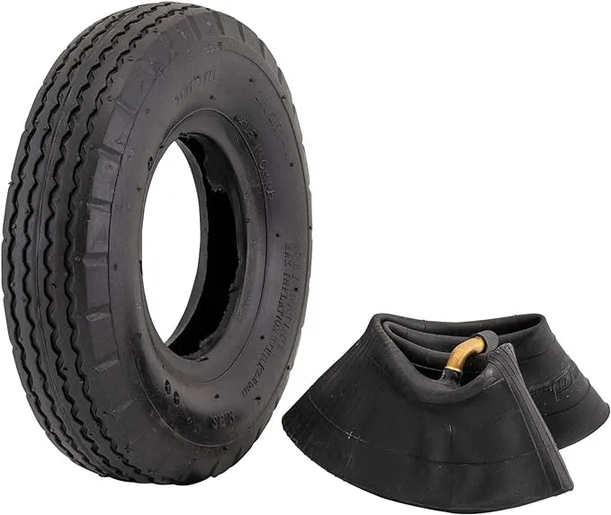 Marathon Pneumatic Tire &amp; Tube 20601 - 2.80/2.50-4 Jag Tread - 8.5&#034;&#034; x 3&#034;&#034;