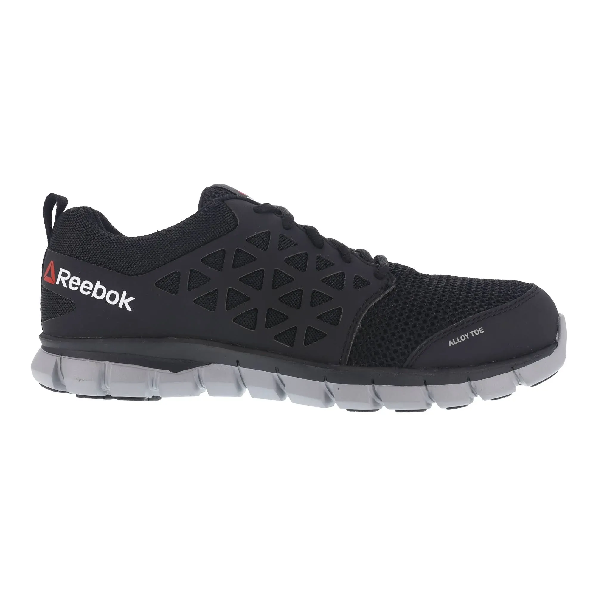 "Reebok Men's Sublite Cushion Work EH Alloy Toe Shoes - RB4041"