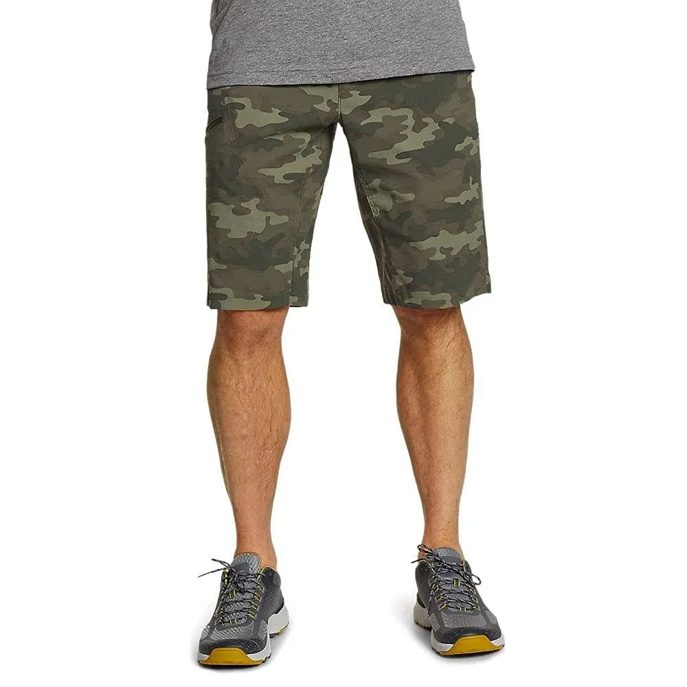 Eddie Bauer Men's Rainier Shorts - Print, Camo, 38, Hiking Shorts