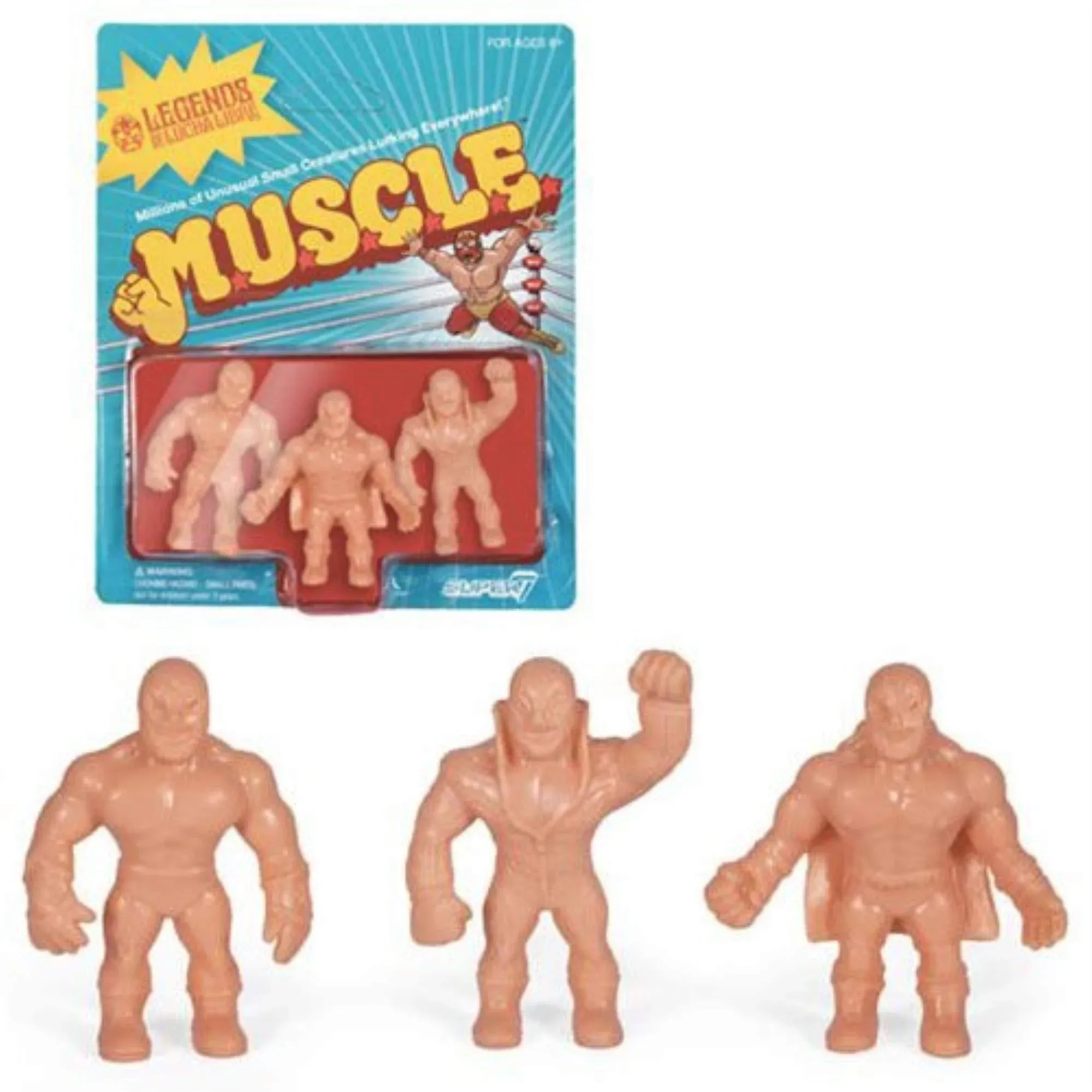 Legends of Lucha Libre M.U.S.C.L.E. Mini-Figure Set | Pack 8