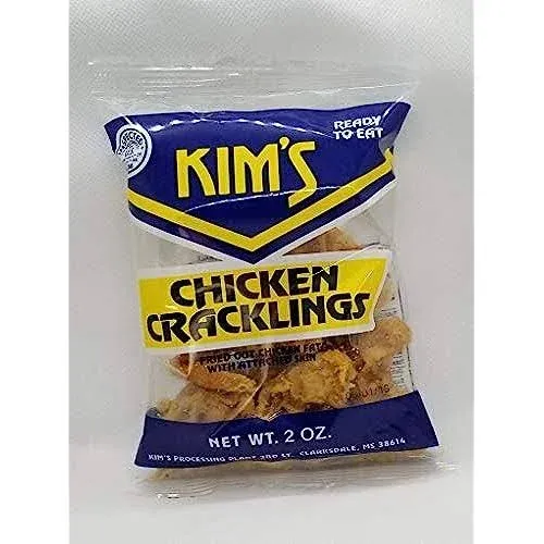 Kim's Chicken Cracklings  Orig.(6 pack of 2oz.  )