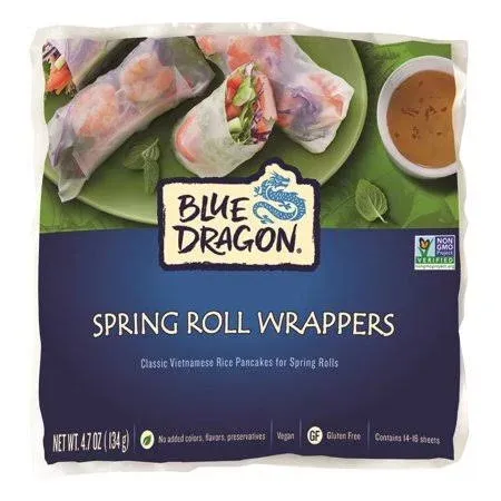 Blue Dragon Spring Roll Wrappers