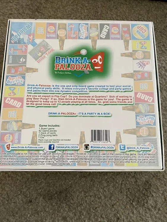 DRINK-A-PALOOZ<wbr/>A BOARD GAME