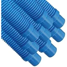 6 Pack Universal Swimming Pool Cleaner Suction Hose 48 Inches Long White Color for Kreepy Krauly, Baracuda G3/G4, Navigator, & More