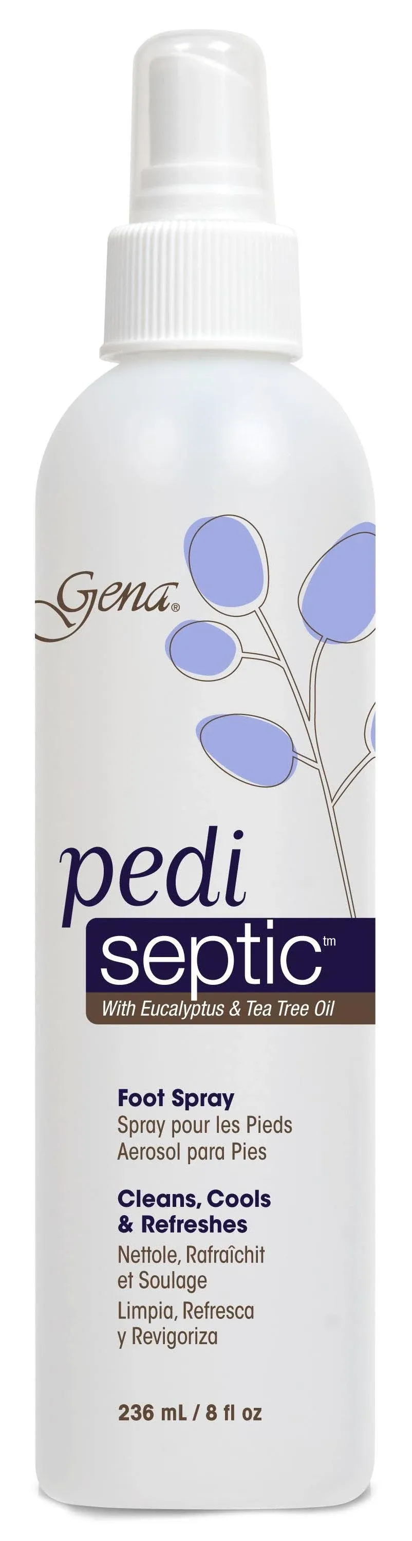 Gena Pedi-Septic Foot Spray Lotion 236 mL / 8 fl oz