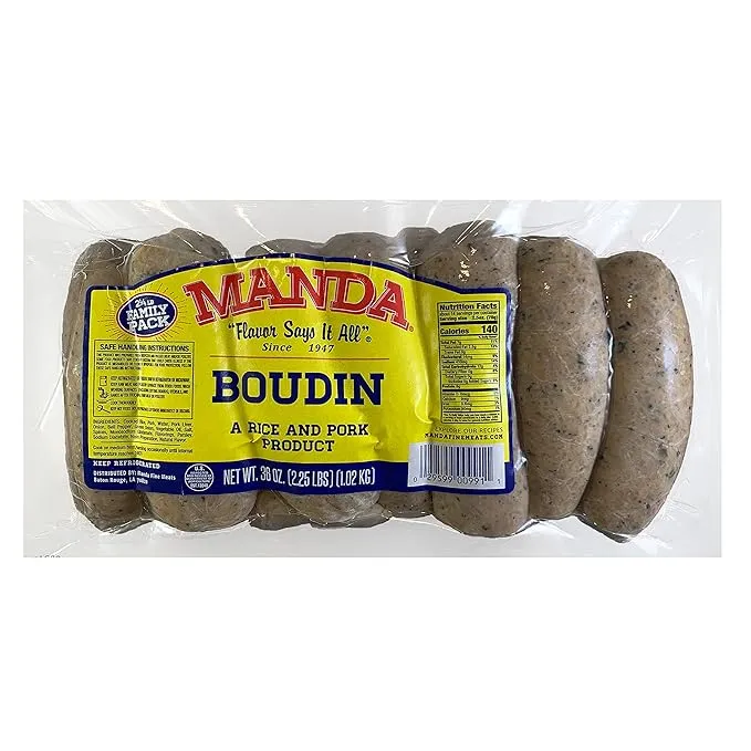 Manda Fine Meats (Boudin, 2.25lb) 6 Pack