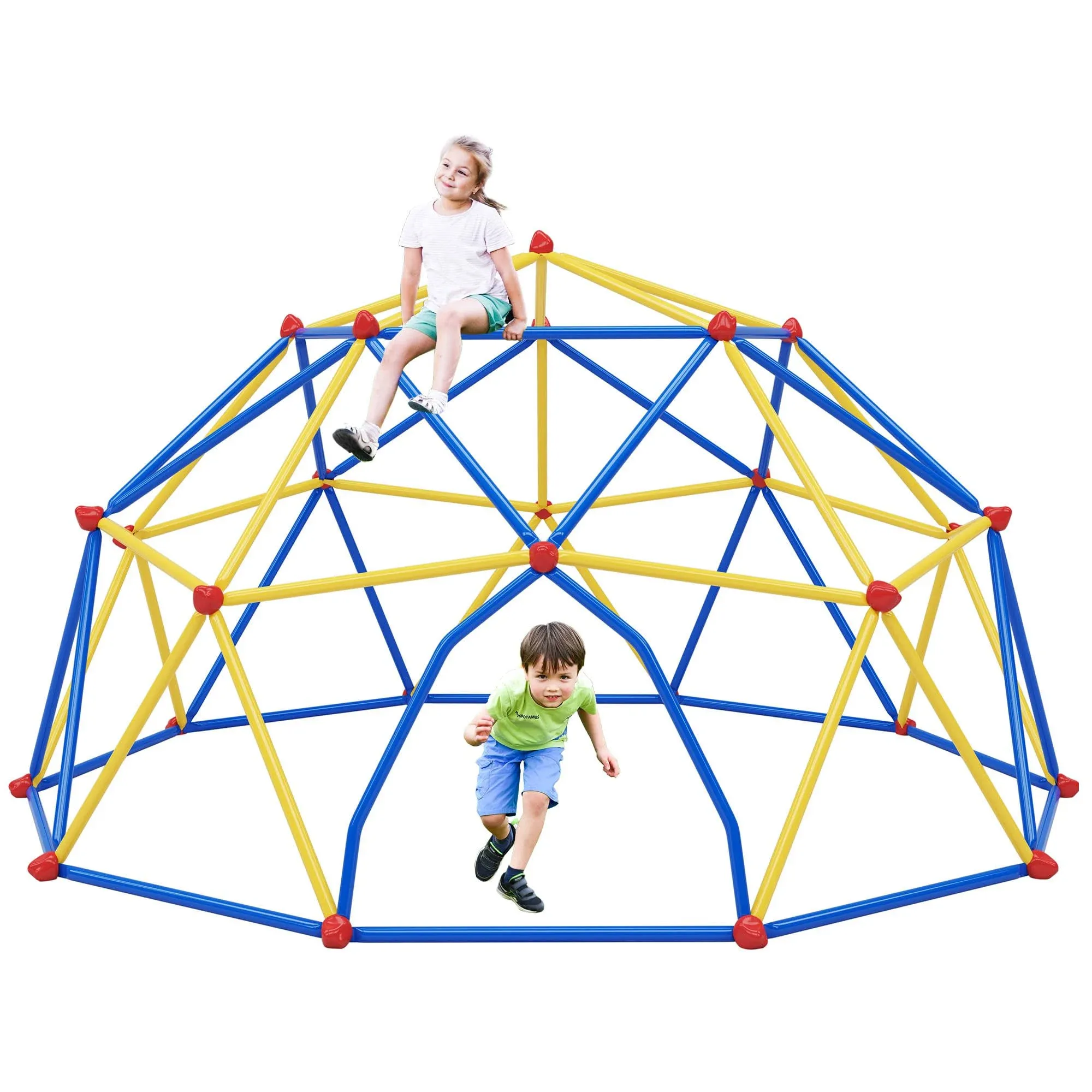 Merax 10ft Climbing Dome, Outdoor 10ft Dome Climber for Kids 3-10 Supporting 1000 ...