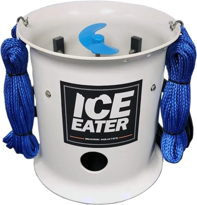 ICE Eater P750/150 - .75 Horse Power 115V 150 Feet Power Cord - No Assembly Required | Pond De icer | Dock Bubbler Deicer | Marina De–Icer | Pond Aerator | Bearon Aquatics