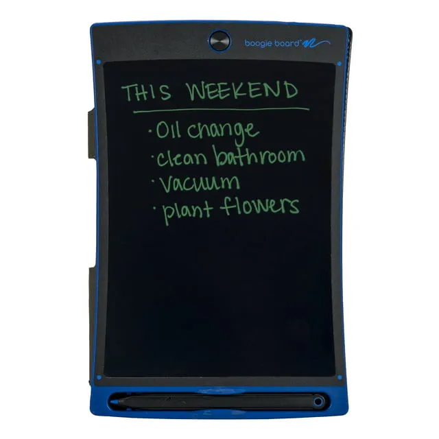 Boogie Board Jot Reusable Writing Tablet with Folio - Blue