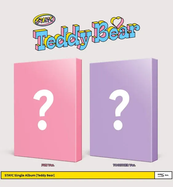 STAYC Teddy Bear 4th Single Album Random CD+Photobook+P<wbr/>hotocard+Etc+T<wbr/>racking#