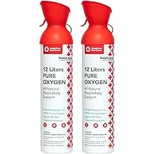 Boost Oxygen Premium Respiratory Support Canister, 12L, American Red Cross, 2 ...