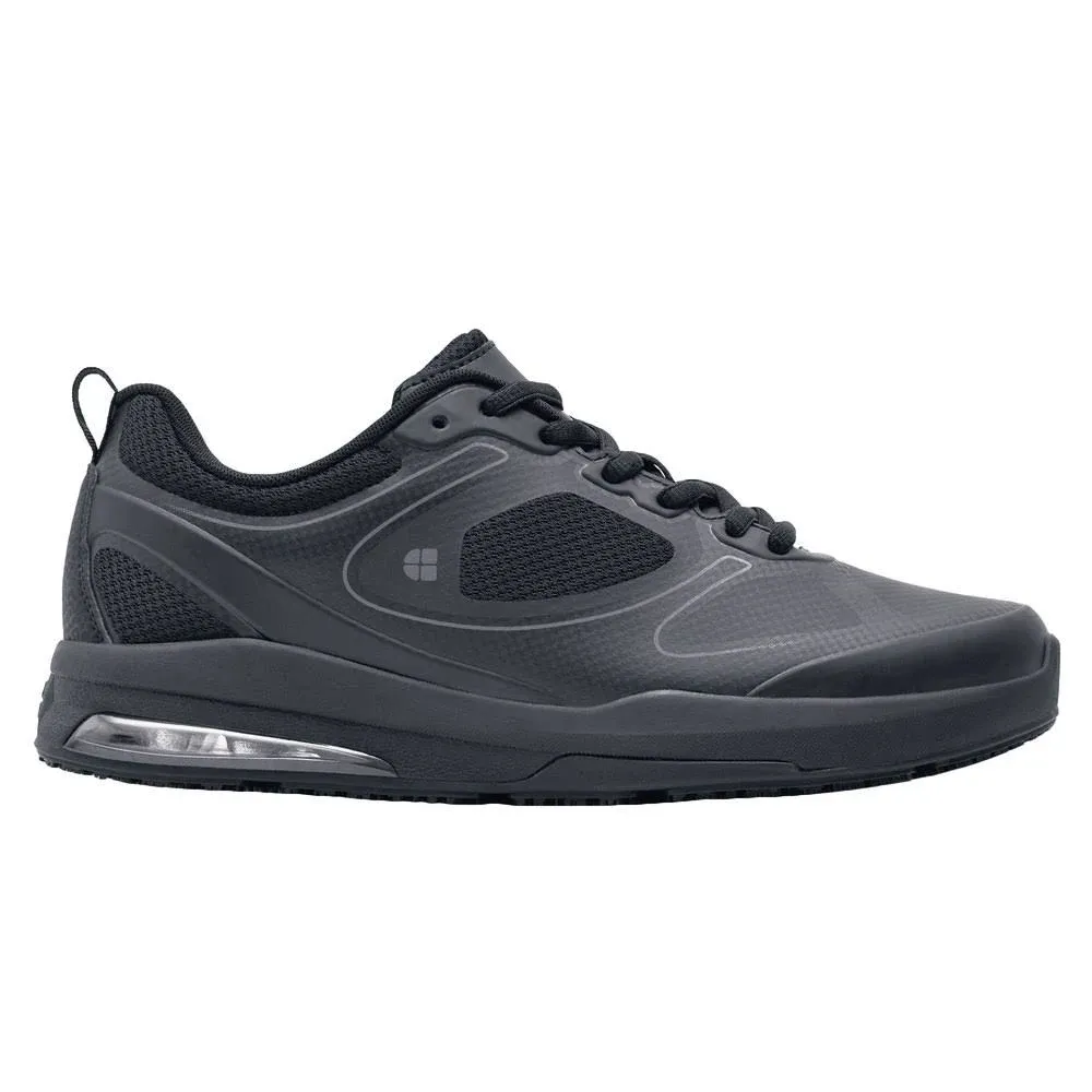 Shoes For Crews 29167 Revolution II Women's Size 8 Medium Width Black Water-Resistant Soft Toe Non-Slip Athletic Shoe