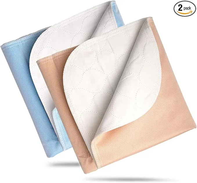 Waterproof Reusable Incontinence Bed Pads Washable Incontinence Underpads 8 C...