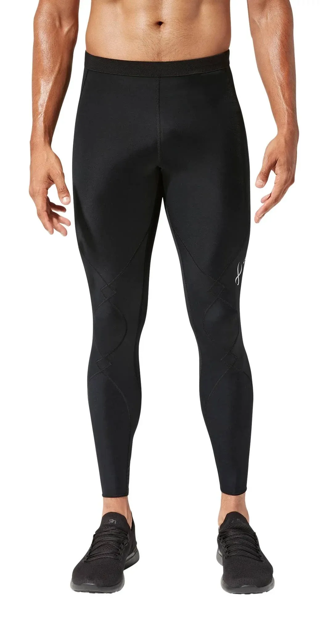 CW-X Men's Expert 3.0 Joint Support Compression Tight - Black / S